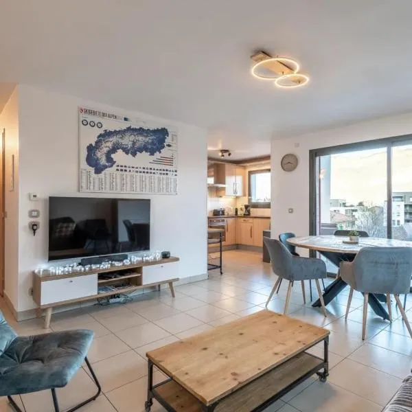 Zenolac magnifique appartement avec vue sur les montagnes, hotel Sévrier-ben