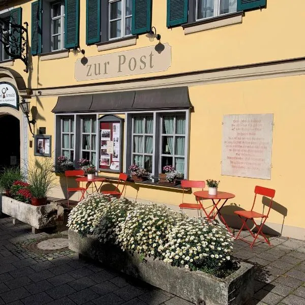Posthotel Arnold, hotel v destinaci Gunzenhausen