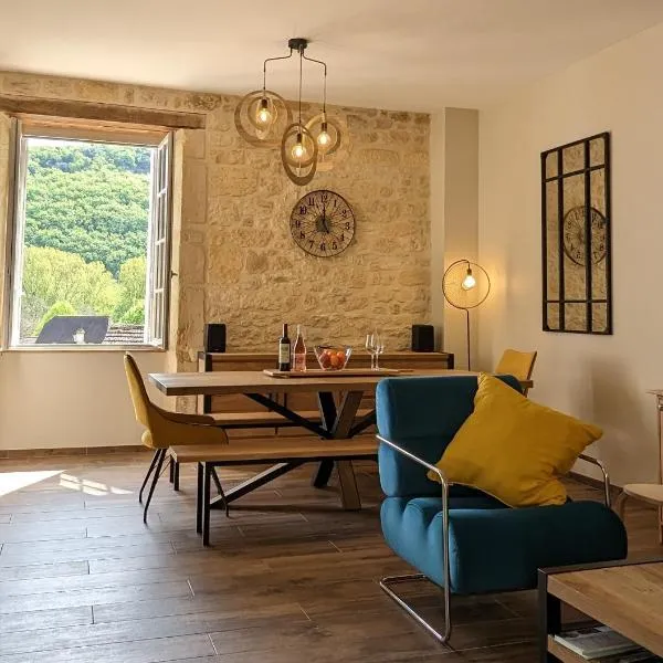 Kingfisher Cottage, hotel v destinaci Castelnaud La Chapelle