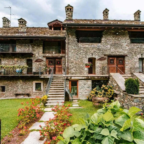 Maison Rosset agriturismo, camere, APPARTAMENTI e spa in Valle d'Aosta, hotel v destinaci Nus