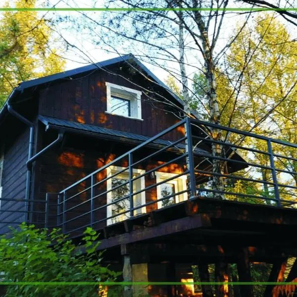 Domek Zielony Widok - noclegi Bieszczady, hotel v destinaci Lesko
