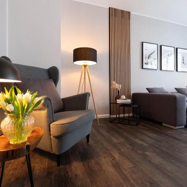 TANIC Deluxe Apartment Garden Central Industrial Fair, hotel en Düsseldorf