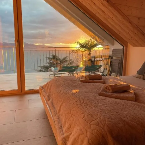 le petit paradis – hotel w mieście Grandvaux