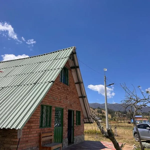 La cabaña, a 15 minutos de Paipa, hotel v destinaci Sotaquirá