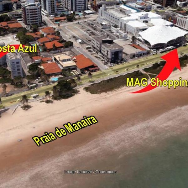 Apartamento na Orla de Manaíra - Angela Hospedagens