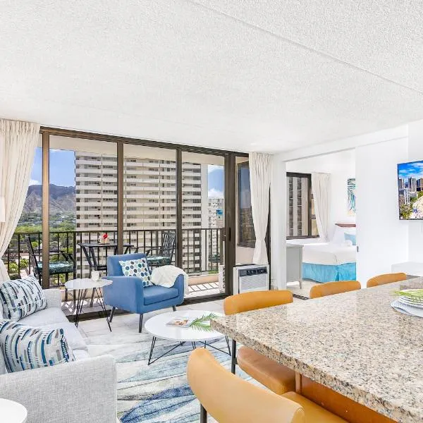 15FL Diamond Head View, Walk to Beach and Free Parking, hotel sa Honolulu