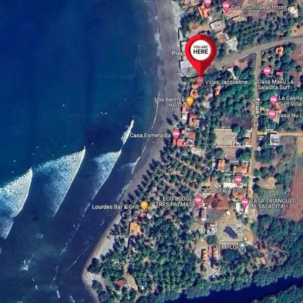 Villas Jacqueline - Playa La Saladita, hotel v destinaci Temalhuacán