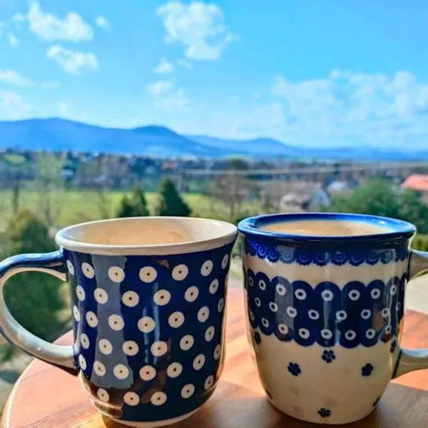 DOM NA GóRCE w Beskidach - apartamenty, pokoje – hotel w mieście Górki Wielkie