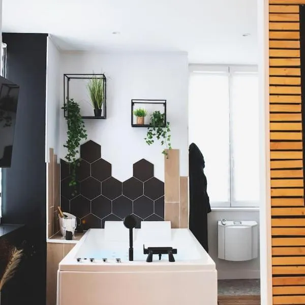 LOVE ROOM, La Douce Angevine, hotel in Angers