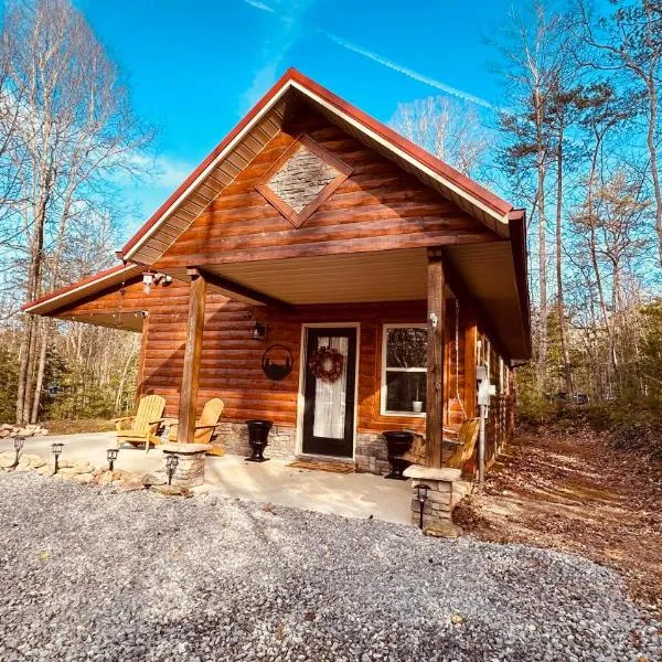 Twinn Peaks Beautiful Modern Mountain Cabin Retreat-Cozy-Secluded-WiFi-Pets, hotel in Murphy