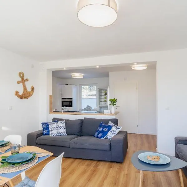 ,,Haus MARSI'' idyllische Doppelhaushälfte am Banzelvitzer Strand, hotel v destinaci Rappin