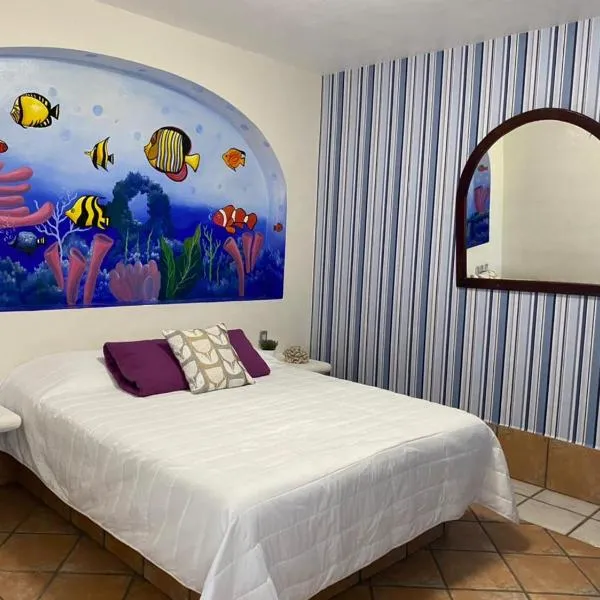 El Rosario Sinaloa에 위치한 호텔 Hotel Yauco