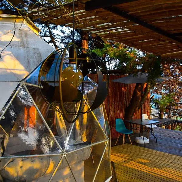 Omghat Glamping - Domo Ganesha, ξενοδοχείο σε El Peñol
