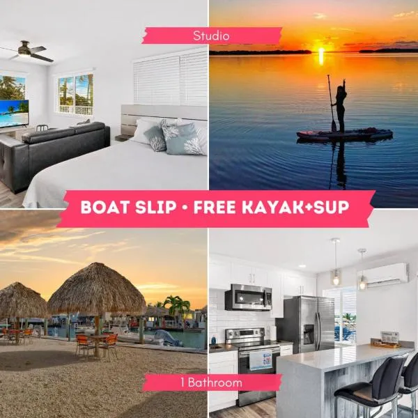 Waterfront Studio 1, Kayaks, Pool, Bay View, Wifi, hotel v destinaci Jewfish