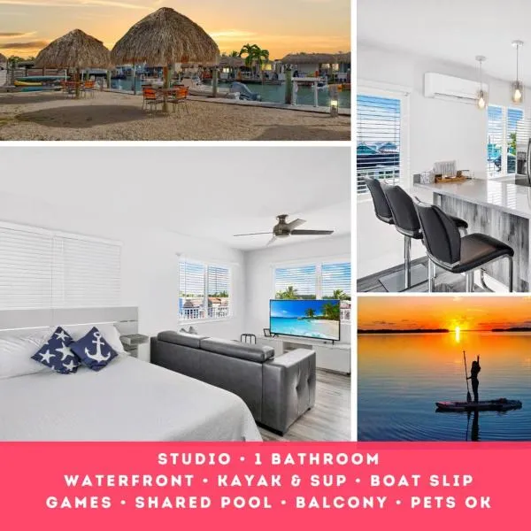 Waterfront Studio 2, Couples Oasis, Kayaks, Pool, hotel v destinaci Jewfish
