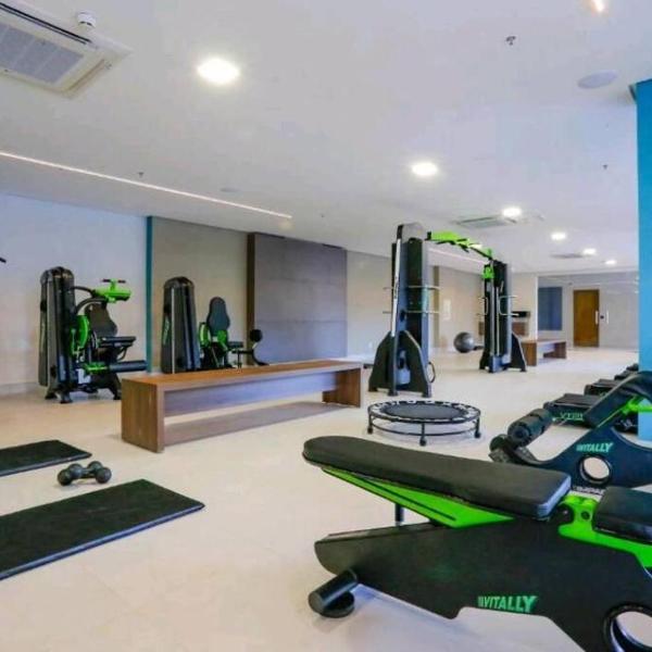 Flat encantador com piscinas aquecidas, academia e playground - Foto 5
