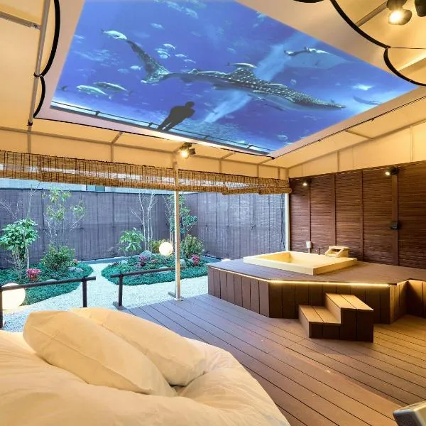 KONJAKUSO Osaka Bentencho "OKUJO-TEIEN" Rooftop Garden, hotel ad Osaka