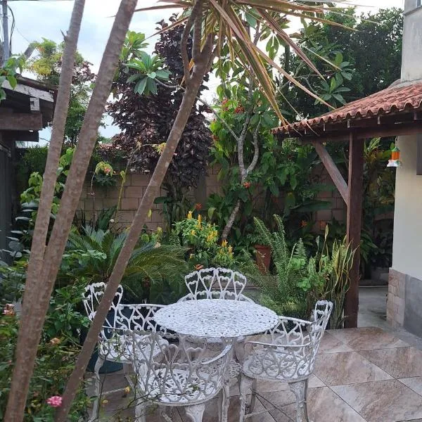 Casa com jardim