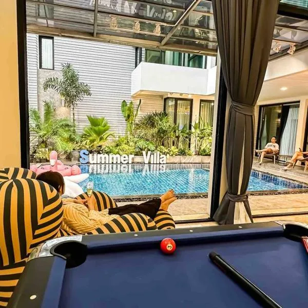 1897summer villa 曼谷中心7卧Asok&Thong Lor800平米海天别墅, hotel in Bangkok