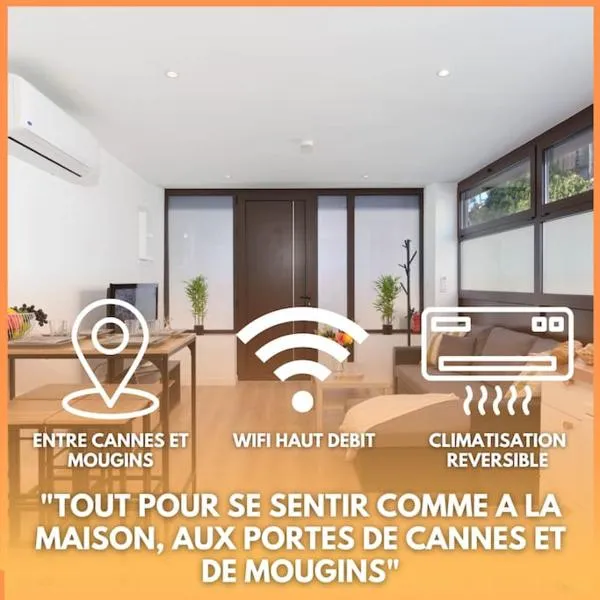 Le Val By ApiRent #Duplex #Climatisation: Le Cannet şehrinde bir otel