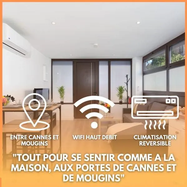 Le Val By ApiRent #Duplex #Climatisation, hotell i Le Cannet