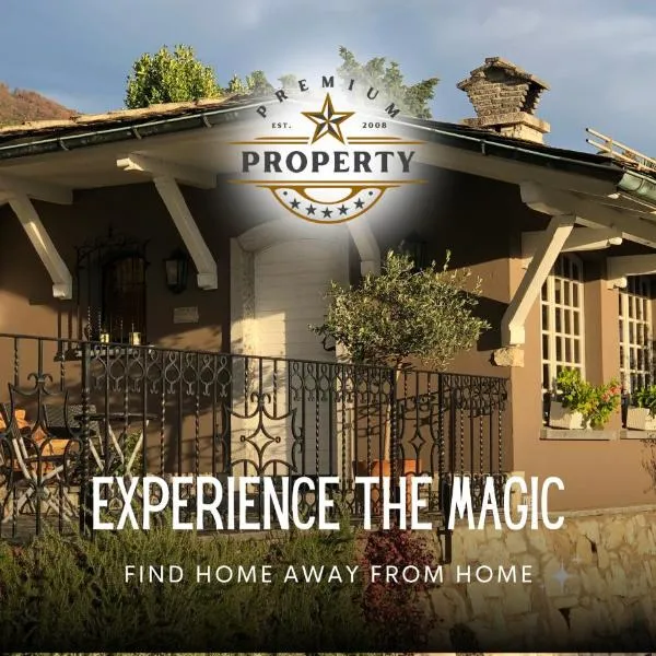 Magic CHALET near COMO lake, private parking, total privacy I Villa dei Leoni, hotel v destinaci Morbio Inferiore