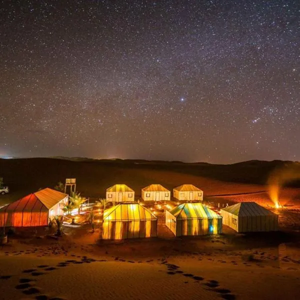Sahara Luxury Glamping、メルズーガのホテル