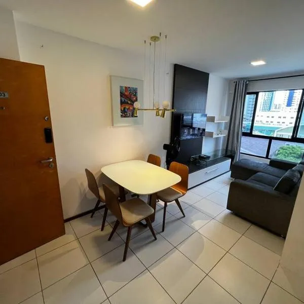 Apt Completo, 2 QTS, 2 WC e próx ao mar