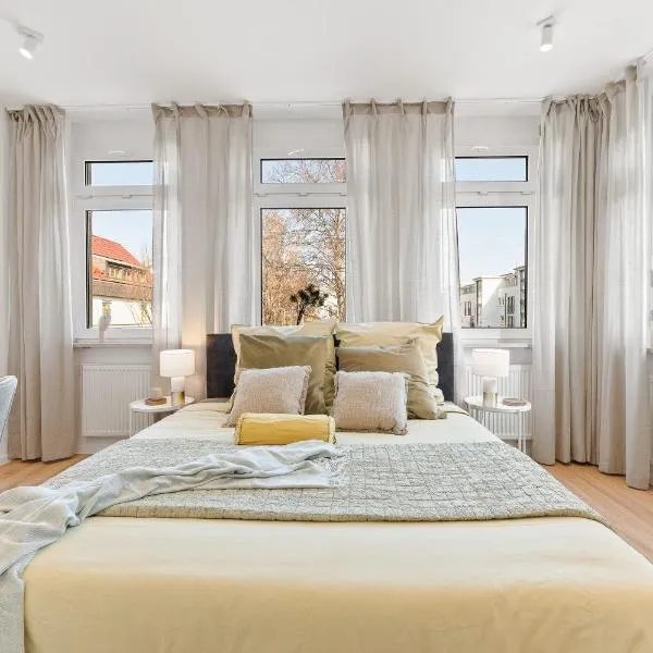 Helle zentrumsnahe familienfreundliche Ferienwohnung, hotel v destinaci Fellbach