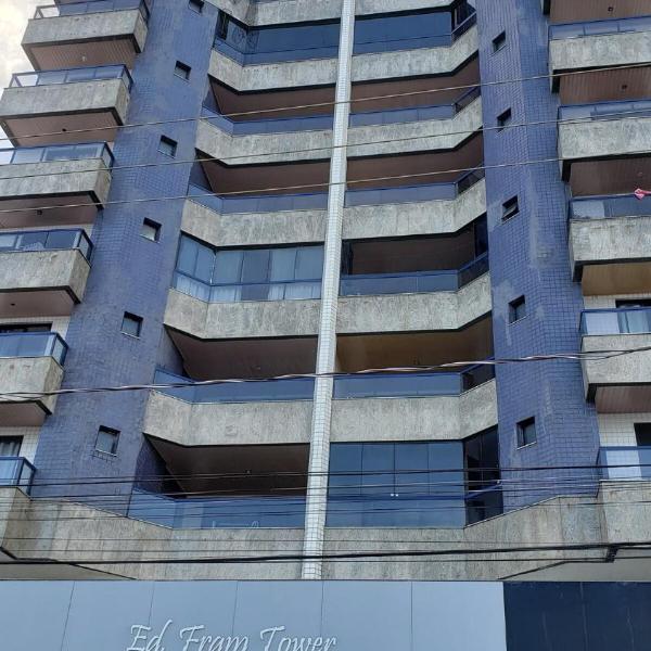 Guarapari Praia - 3 quartos na Rua da Praia varanda vista montanhas - Foto 4