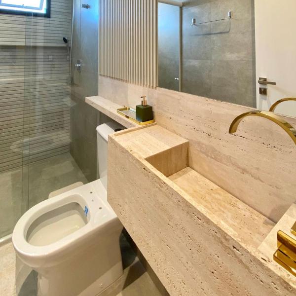 165- Apartamento de 3 quartos na praia de Canto Grande - Foto 3