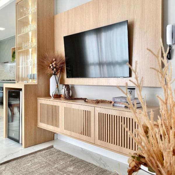 165- Apartamento de 3 quartos na praia de Canto Grande - Foto 5