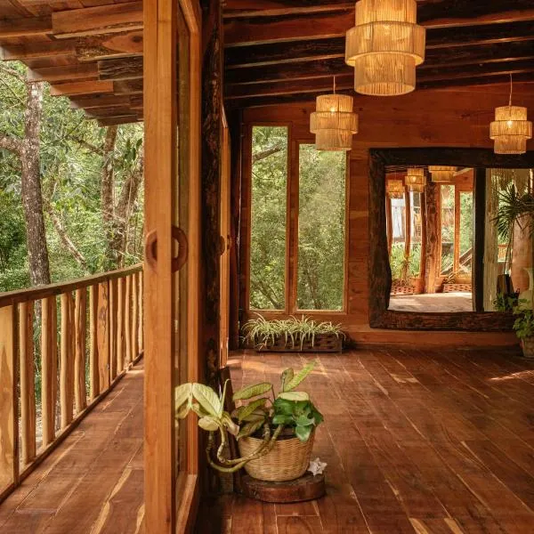 ANAND Ecoaldea, hotel in Puerto Morelos