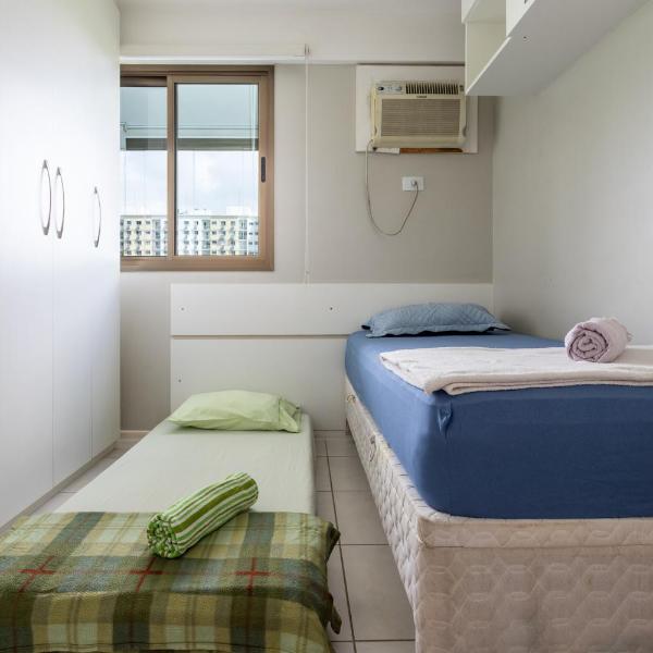 TOP BARRA OLÍMPICO! FARMASI ARENA - PARQUE AQUÁTICO MARIA LENK - ARENAS OLÍMPICAS - RIO CENTRO - GARAGEM - PORTARIA 24h - PISCINA - SAUNA - PARQUINHO INFANTIL - AR CONDICIONADO SALA E QUARTOS - TV com STREAMING, Wi-Fi - Foto 4