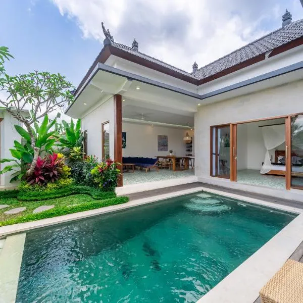 Stylish villa, Ubud, 2 bed,2 bath, central location, pool, private!, hotel v Ubudu