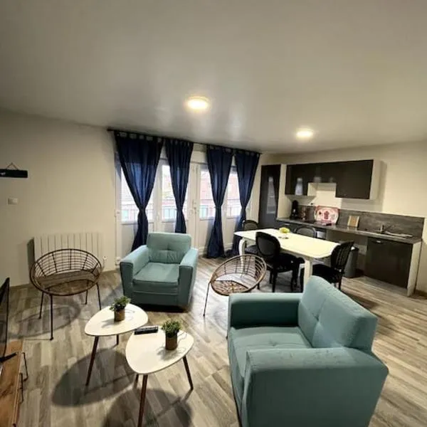 La perle bleue 45m² 4 personnes, hotel v destinácii Orchies