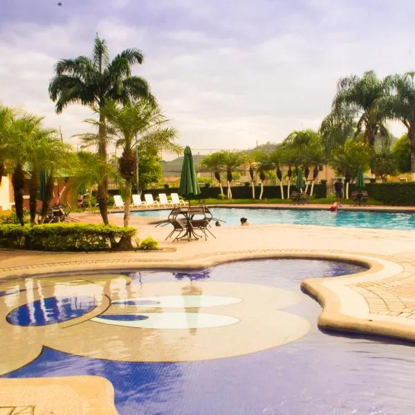 Dpto 3dorm 1-8pers 5 camas Piscina Seguridad 24h, hotell i Guayaquil