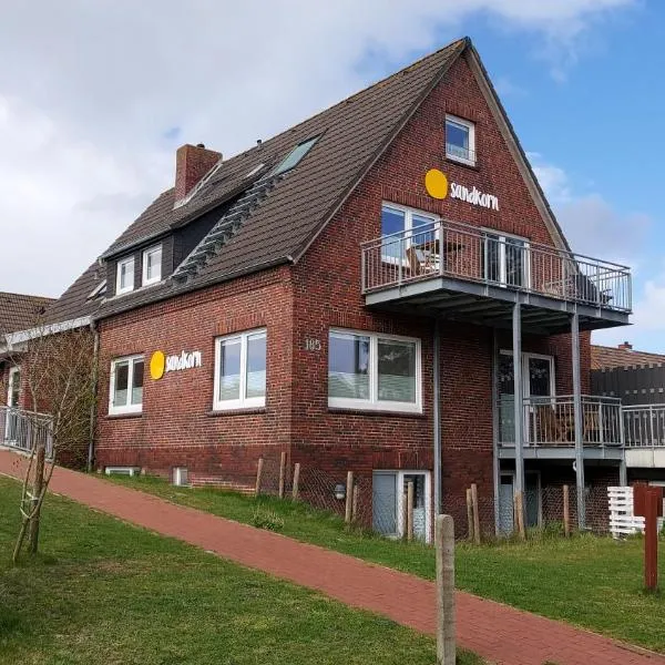 Haus Sandkorn, hotel v destinaci Baltrum