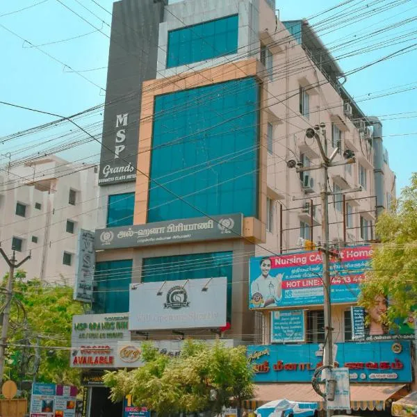 MSP Grands Inn, hotell i Madurai