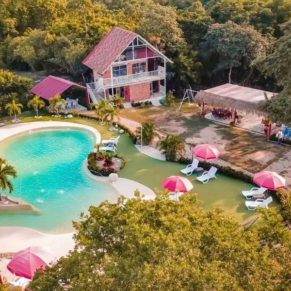 COVEÑITAS Cabaña SOL amplia con Piscina tipo PLAYA, Máximo 34 Personas, hotel v destinaci Melgar