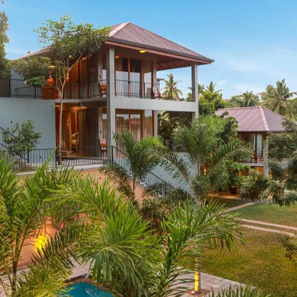 Villa Rumassala Luxury Chalets Unawatuna, hotel v destinaci Unawatuna
