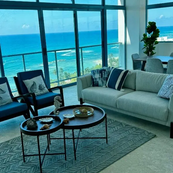 Juan Dolio, Beach Access 2 BR Apt Salitre Tower front of Club Hemingway, hotel v destinaci Juan Dolio