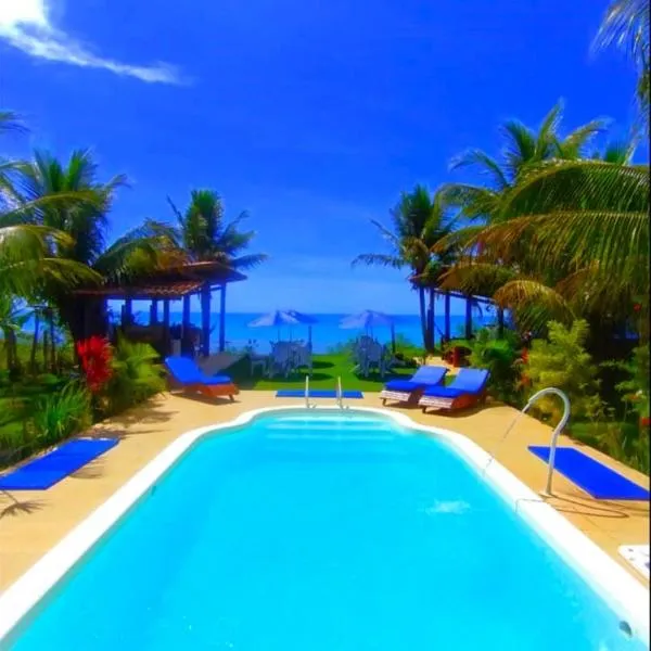 Pousada Azul com vistas maravilhosas, hotel a Cumuruxatiba