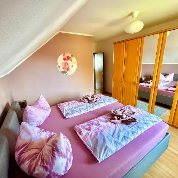 gemütliche Ferienwohnungen direkt am Goitzschesee, Platz für die ganze Familie, Haustiere sind Willkommen, hotel v destinaci Große Mühle