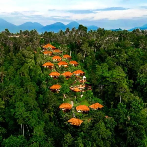 Nandini Jungle by Hanging Gardens, hotell i Penebel