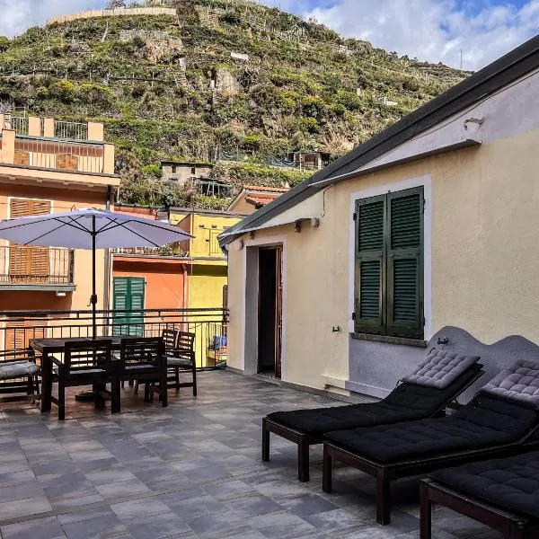 Luxury Apartment Manarola by Arbaspàa, viešbutis mieste Manarola