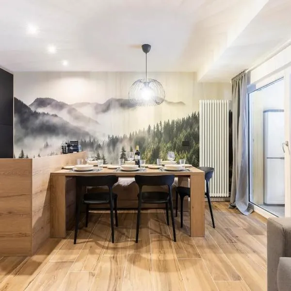 Dolomiti Haus Pampeago Sci e Trekking Impianti a 1 minuto โรงแรมในเตเซโร