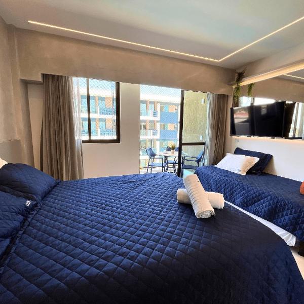 Flat em Muro Alto - Porto de Galinhas - MAKIA D207 - By Anfitrião Legal
