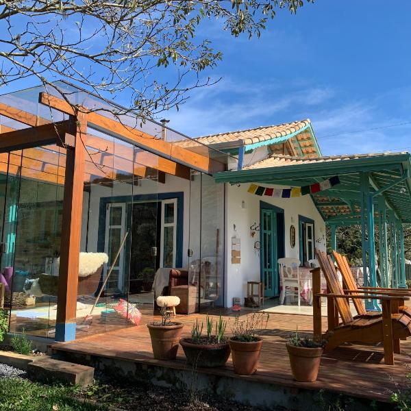 Sitio Ahimsa Cunha SP - Casa Familia na Montanha - Refúgio na natureza com rio, trilhas e passeios a cavalo - Vizinhos do parque estadual da serra do mar - Acesso pela estrada que conecta Parati-RJ e Cunha-SP