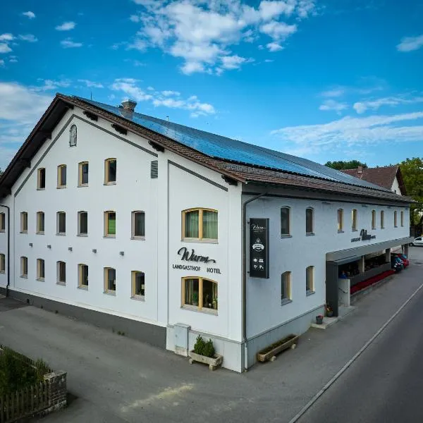 Landgasthof Wurm, hotel di Hunderdorf